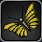 Бабочка 2 желтая иконка.png